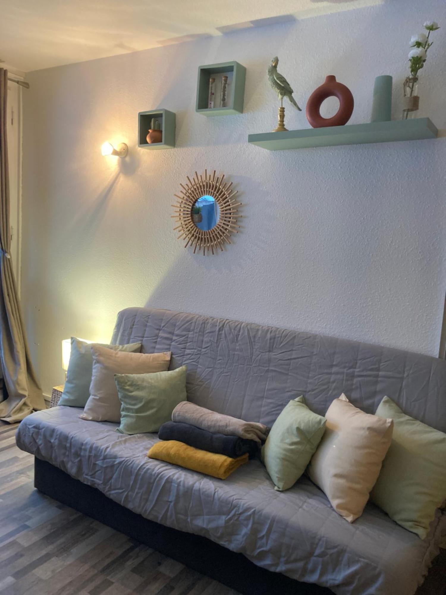 Apartament Berger Des Pyrenees Pied De Pistes Avec Terrasse La Mongie Zewnętrze zdjęcie